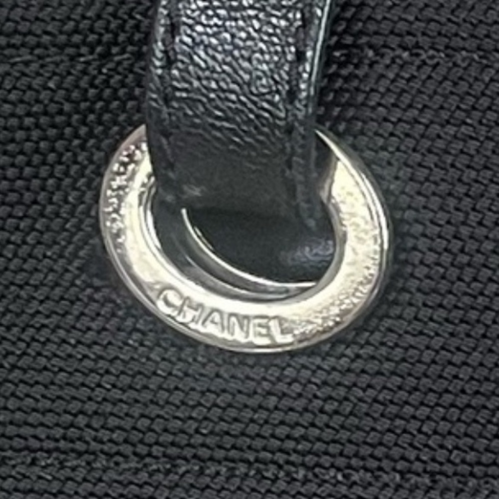 CHANEL PARIS BARRITZ MEDIUM BLACK TOTE - Picture 8 of 14